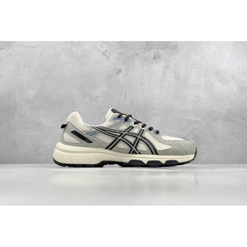 Sepatu Sneakers Asics Gel Venture 6 Cream Grey - Asics Gel-Venture