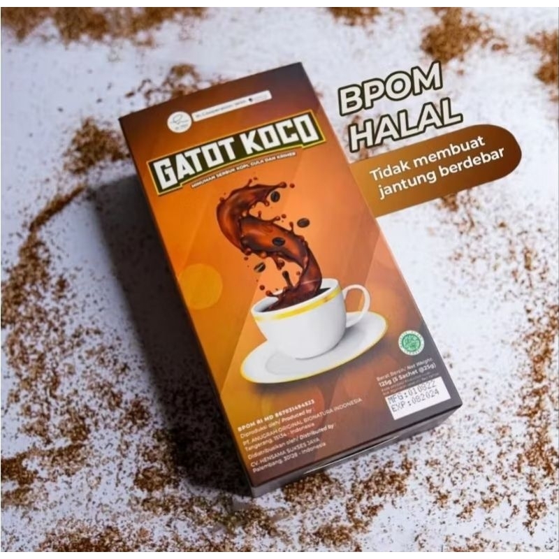 

Kopi gatot koco by dr. Richard lee, bisa instan