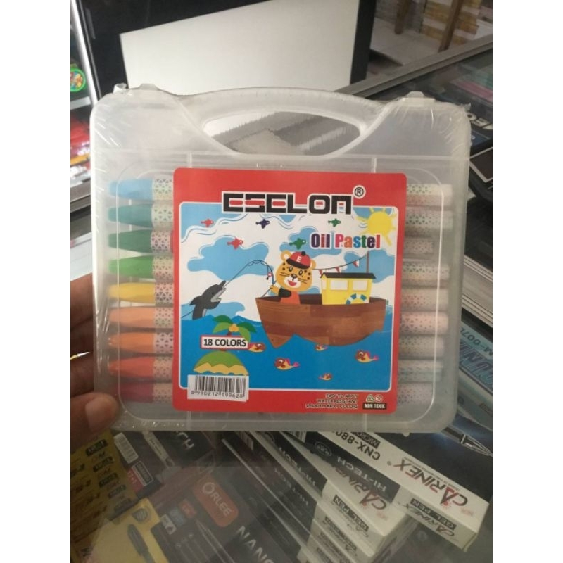 

Krayon 18 Warna Termurah / Oil Pastel 18 Colors / Krayon Eselon Termurah
