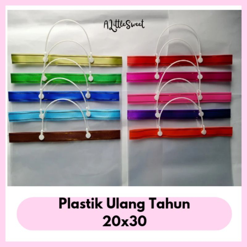 

10 pcs Plastik Bingkisan Murah Uk 20x30 / Plastik Bingkisan Snack Anak
