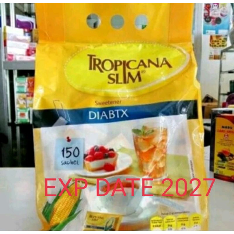 

gula diabtx tropicana slim isi 150 pcs