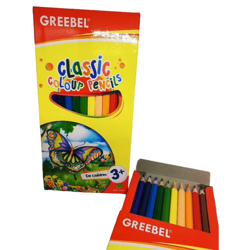 

PENSIL WARNA GREEBEL (7012) 12 PANJANG