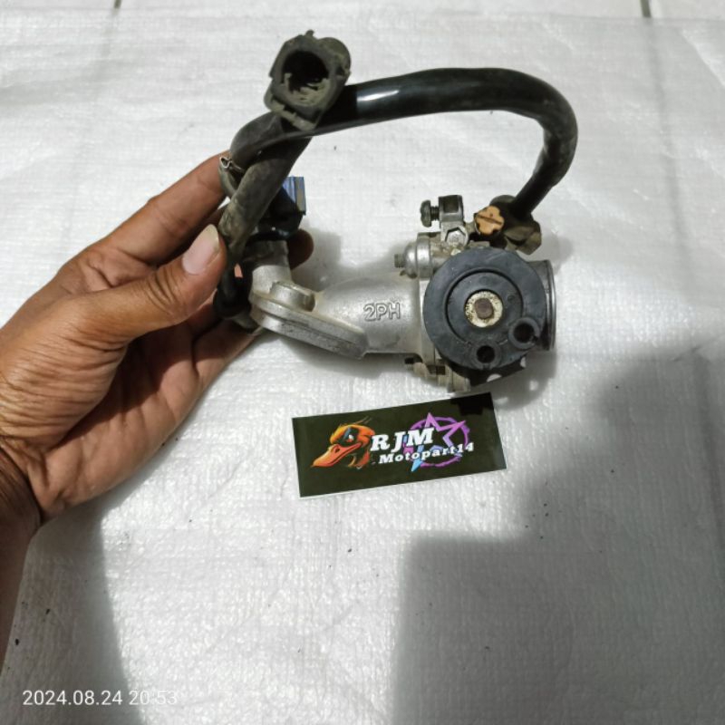 Throttle body Karburator injeksi TB Mio M3 / Mio Z / Fino 125 /Soul GT 125 Original copotan