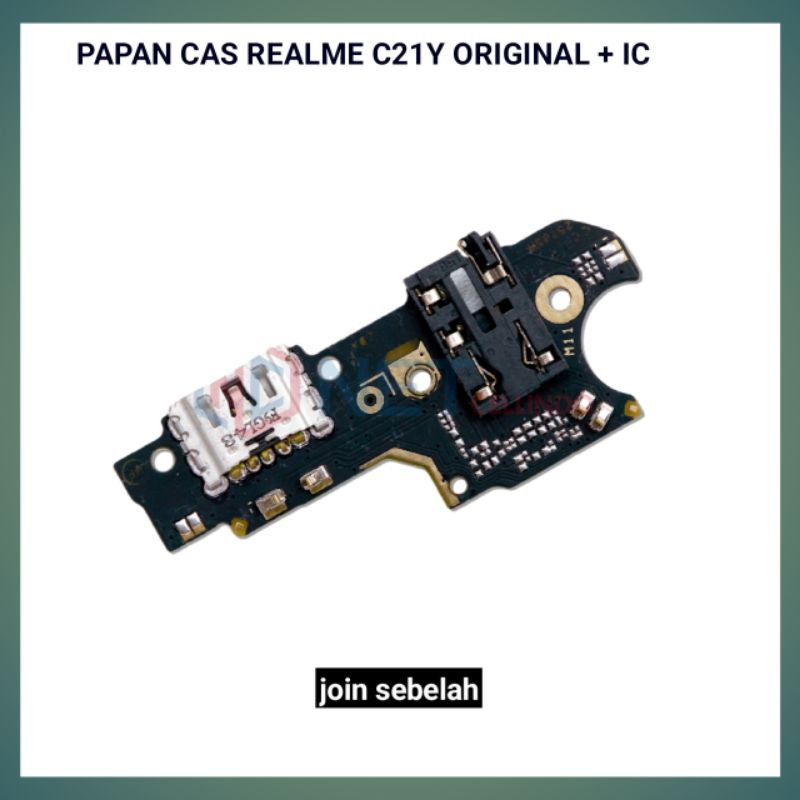 FLEXIBLE PAPAN KONEKTOR CAS REALME C21Y ORI PLUS IC PCB CHARGER REALME C21Y ORIGINAL