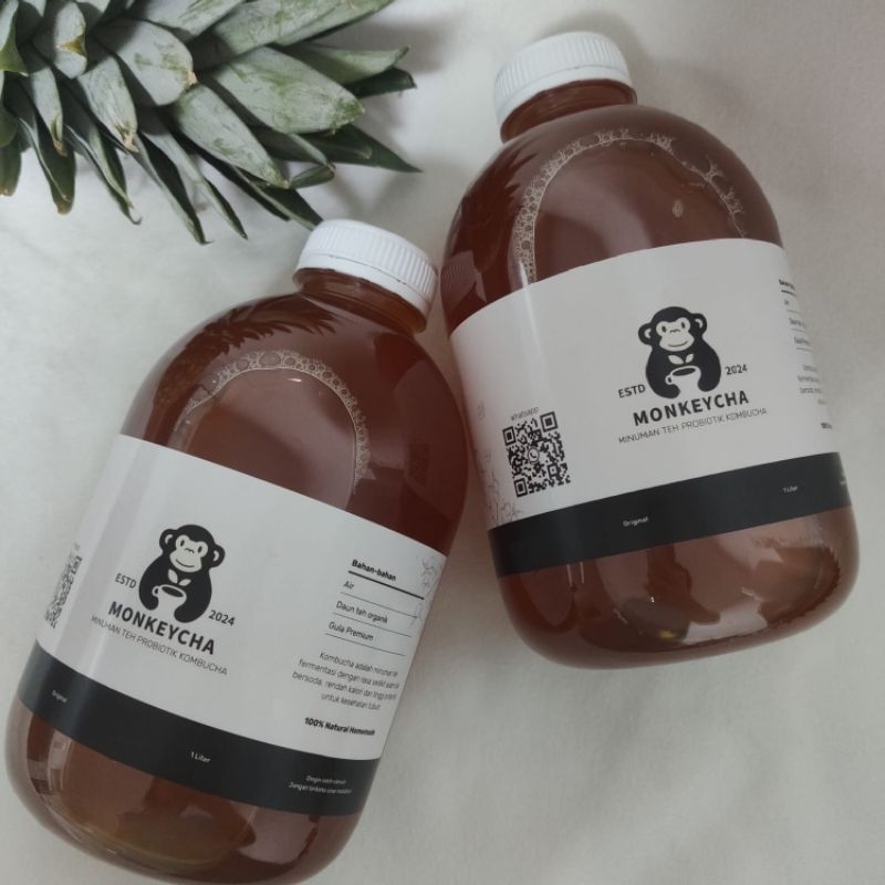 

Kombucha Monkeycha 1L