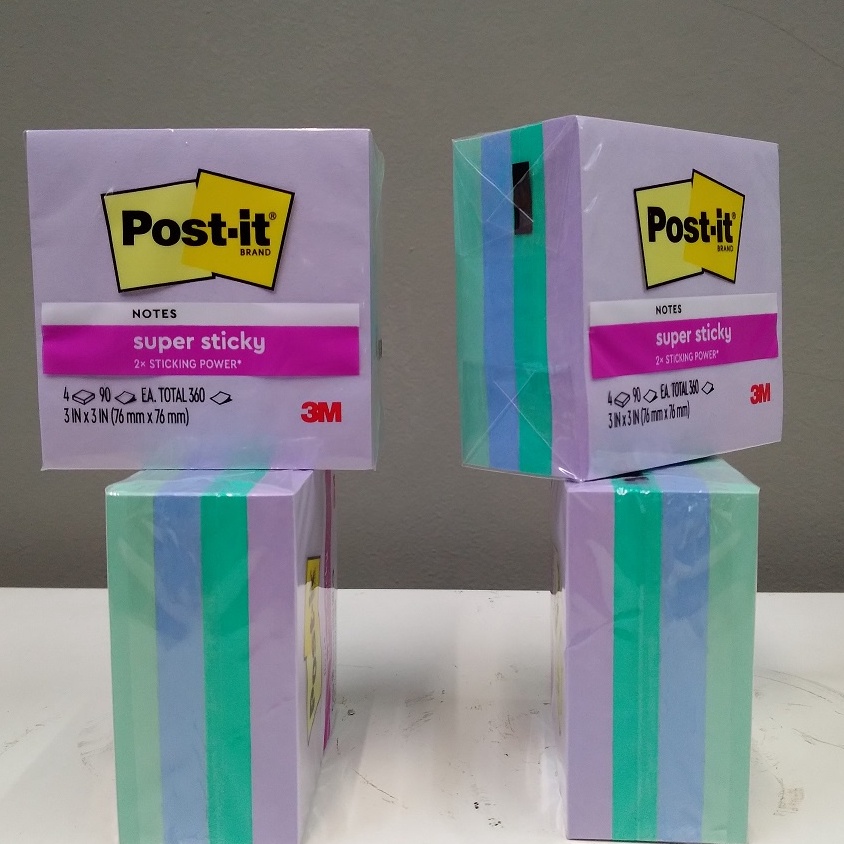 

PRODUCT TERPOPULER 3M Post It Super Sticky Notes 6544SSBLU Blue 3 inch x 3 inch