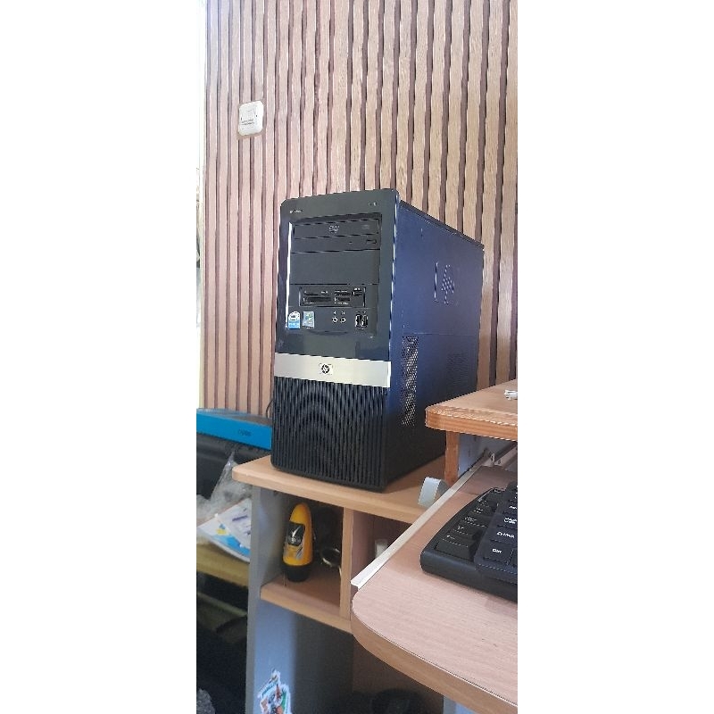 Casing PC merk HP Built up bahan kuat dan kokoh