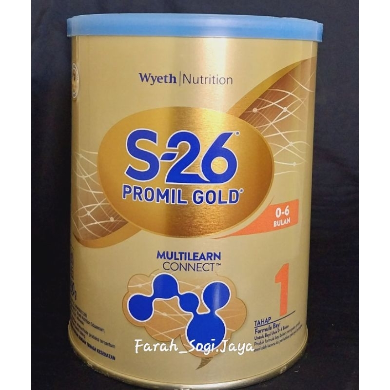 S26 Promil Gold tahap 1 400 gram (0-6 bulan)| Kemasan Baru  | Susu Bayi
