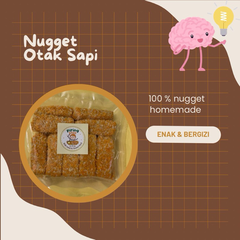 

Nugget otak sapi / makanan sehat anak/ nugget homemade