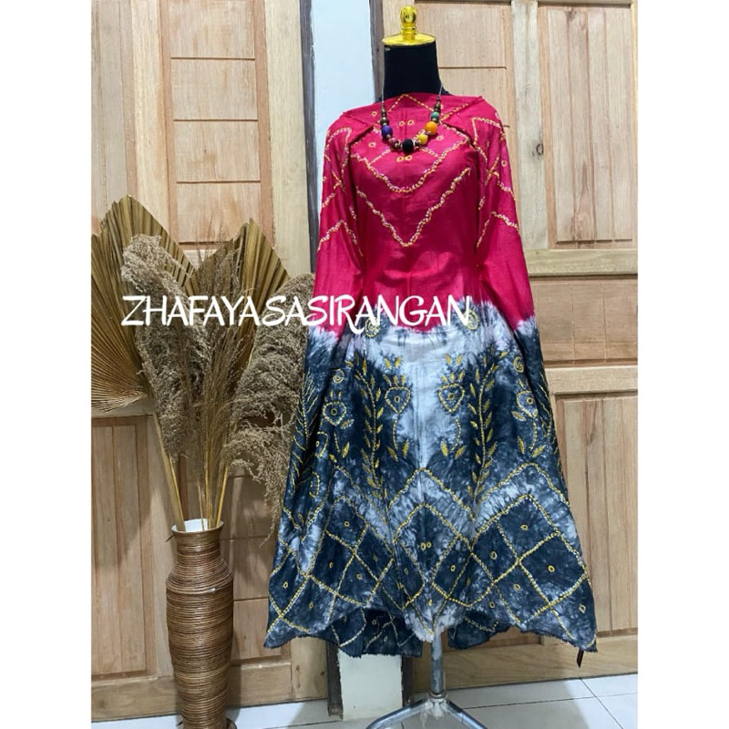 kain sasirangan bordir