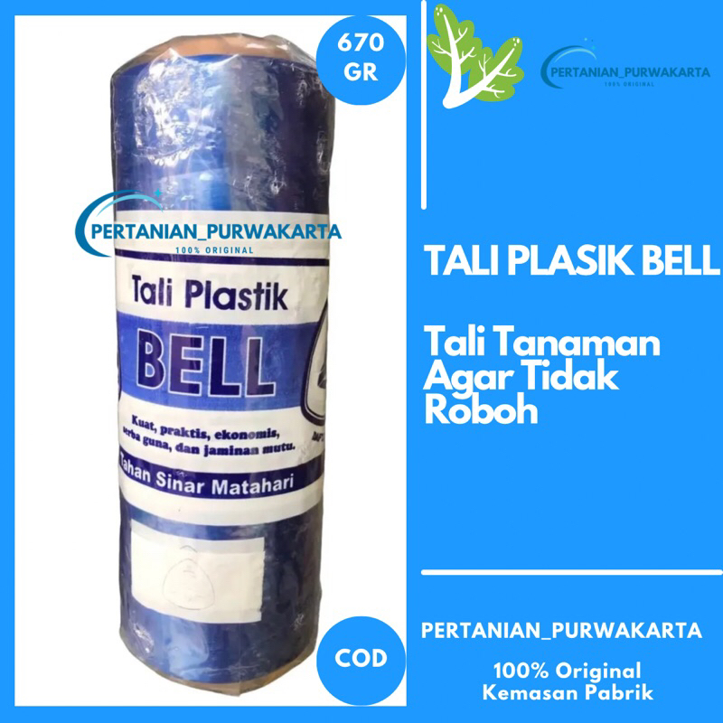 TALI PLASTIK PERTANIAN SALARAN CAP BELL TALI TANAMAN