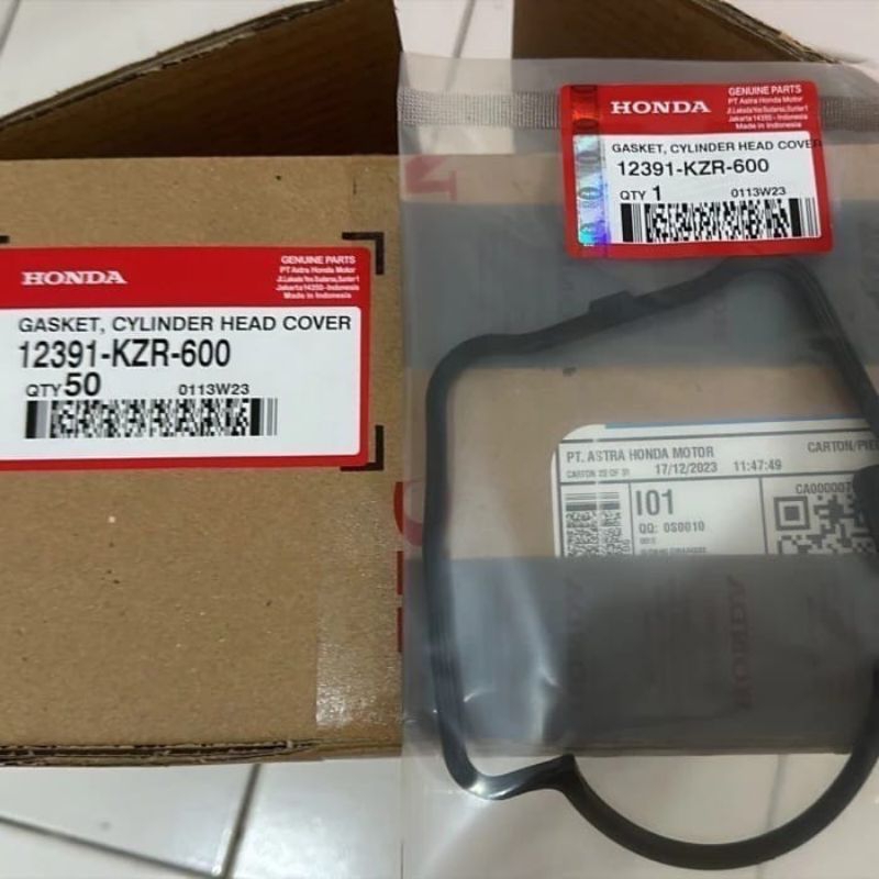 seal Head karet head cylinder KZR Vario 125 original