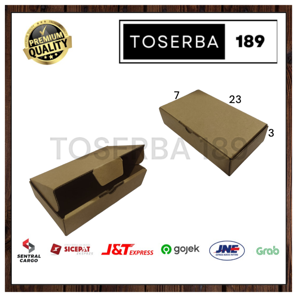 

kardus packing diecut/box pizza uk 23x7x3 cm