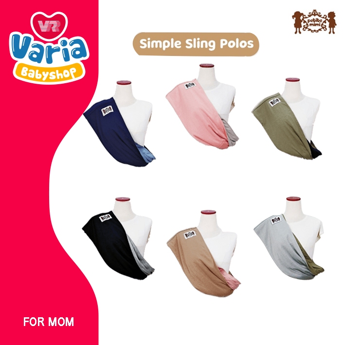 PETITE MIMI GENDONGAN GEOS WARNA | PETITE MIMI