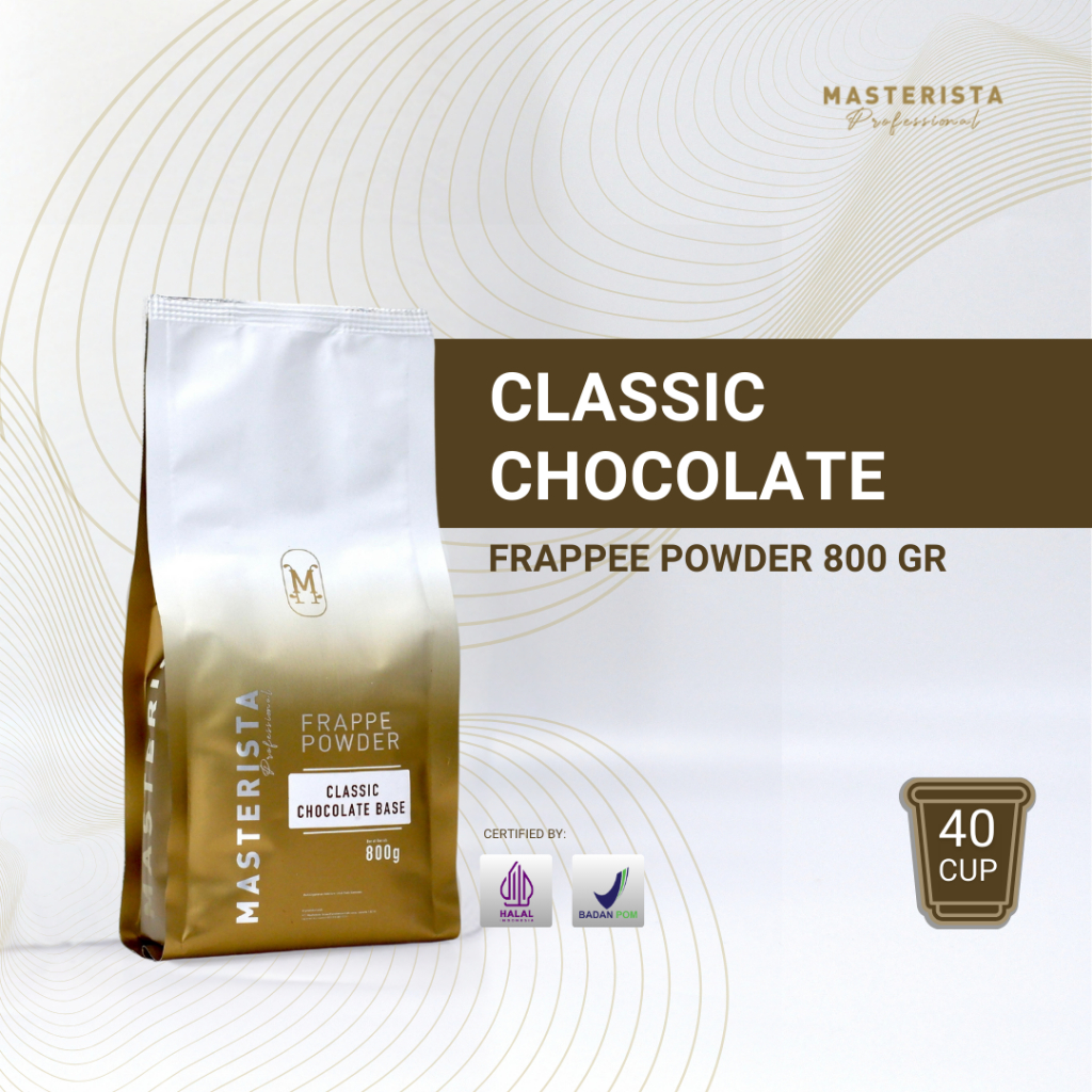 

Masterista Bubuk Minuman Classic Chocolate Base 800gr