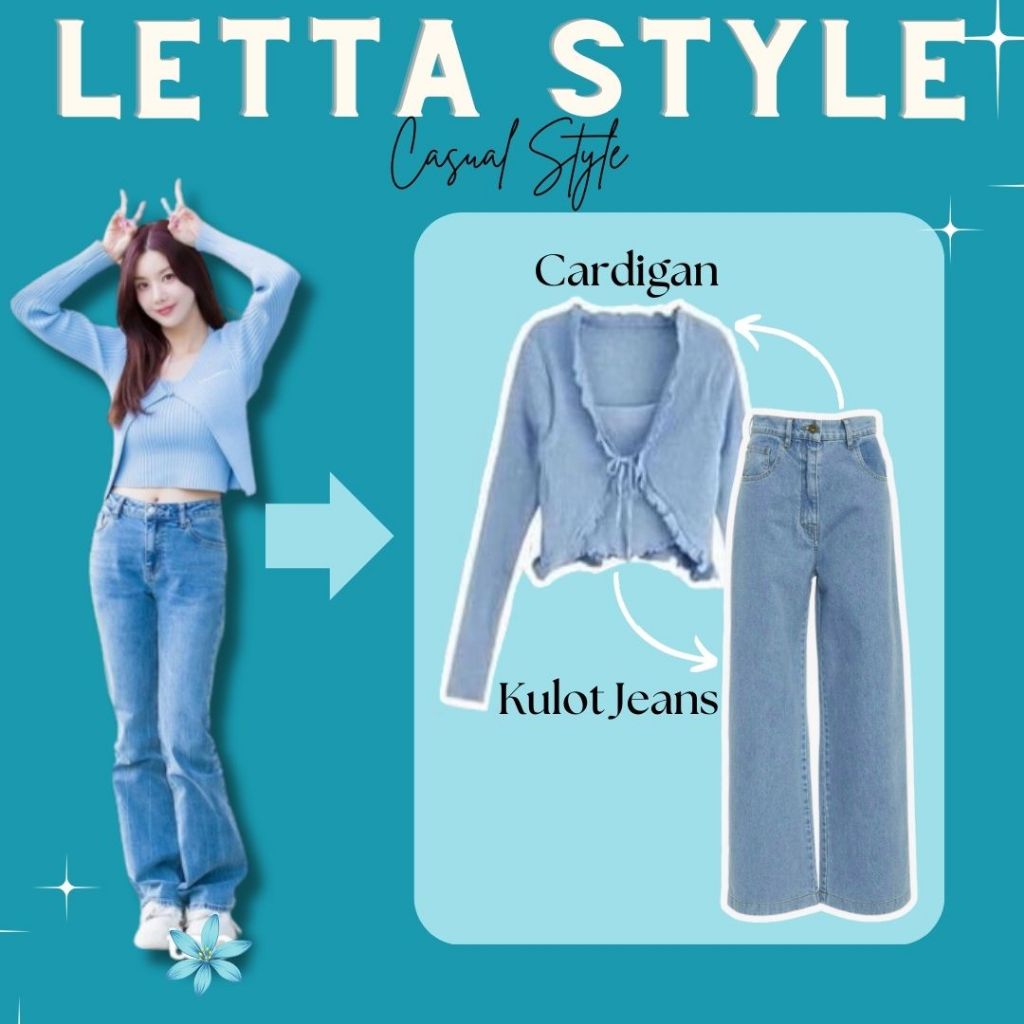 LETTA STYLE | ONE SET WANITA KEKINIAN | ONE SET WANITA TERBARU | ONE SET WANITA KOREAN STYLE | ONE S