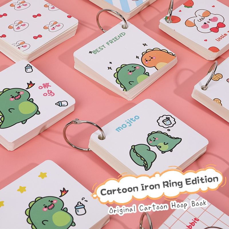 

Eghrerr Buku Catatan Dinosaurus Kartun Lucu Buku Catatan Portabel Siswa Kantor Buku Diary Aesthetic Korea Kartun Stationery