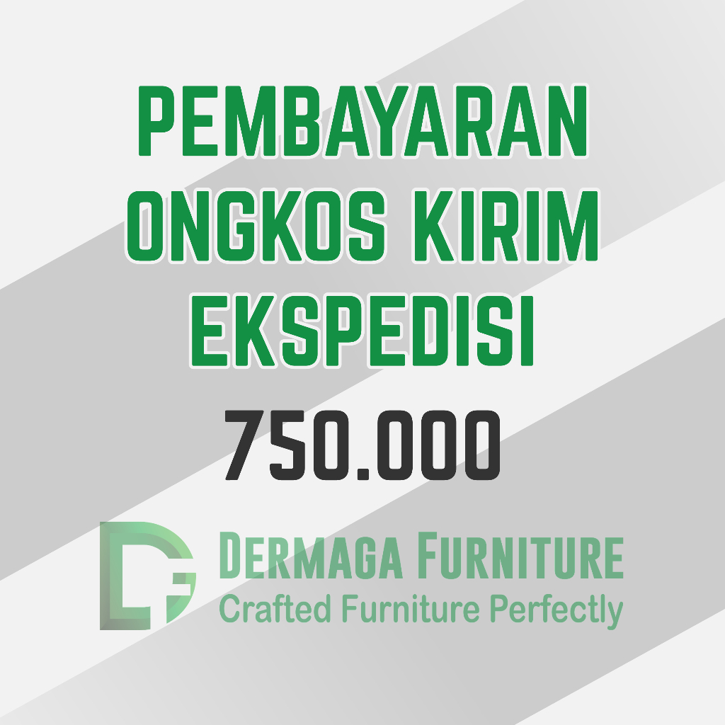 PEMBAYARAN ONGKOS KIRIM EKSPEDISI PENGIRIMAN BARANG SEBESAR 750.000 LUNAS JEPARA