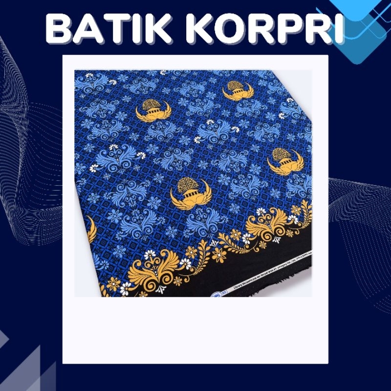 TERBARU KAIN BATIK SERAGAM KORPRI 2022 BAHAN SEMI SUTRA DAN KATUN ADEM UNTUK SERAGAM GURU PNS DINAS