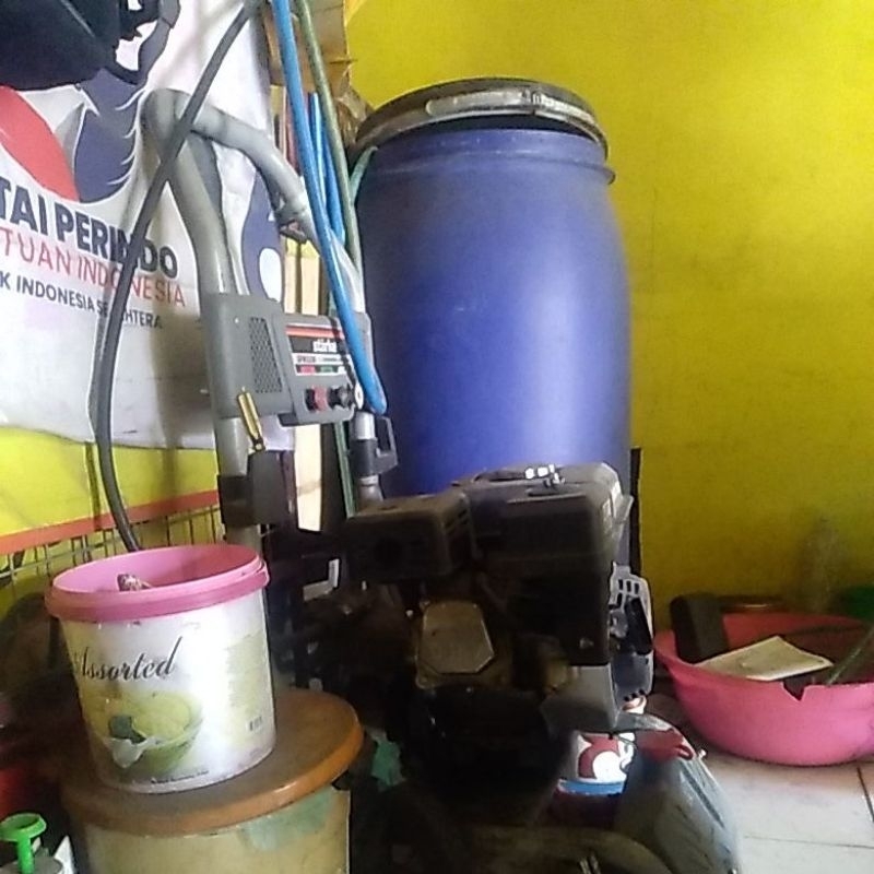 mesin cuci motor paket lengkap bekas