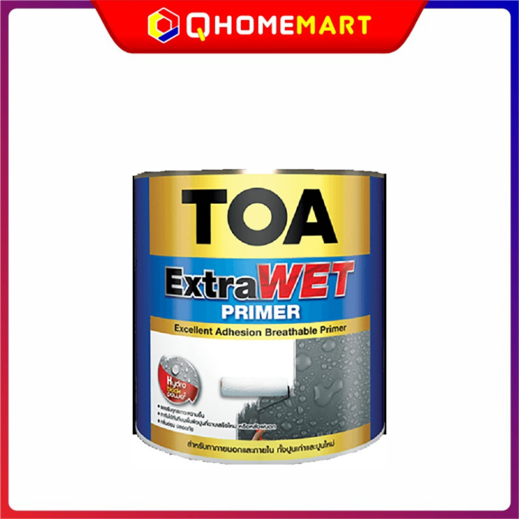 Cat dasar primer pelapis dinding tembok TOA Extrawet