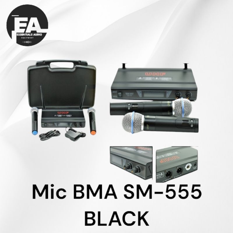 Mic Wireless / BMA / SM-555 BLACK