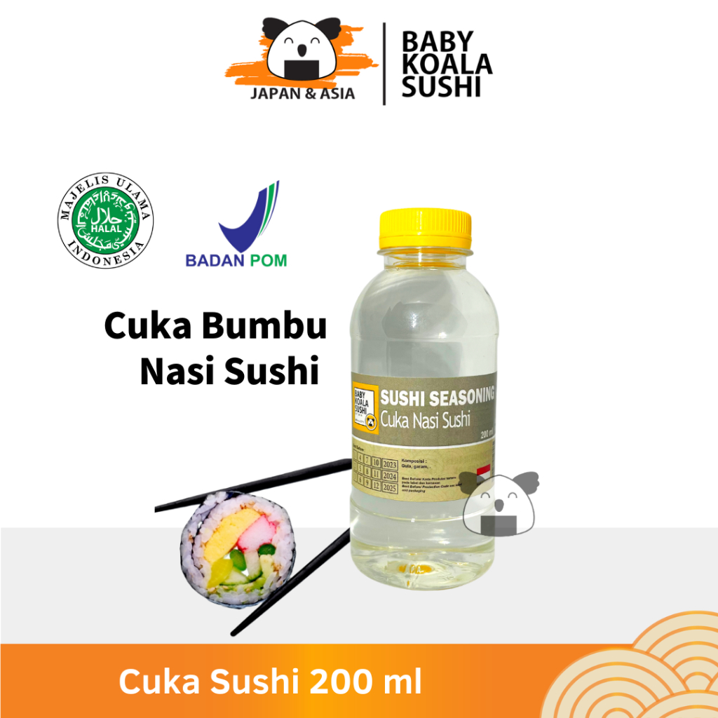 

CUKA Bumbu Nasi Sushi 200 ml Halal