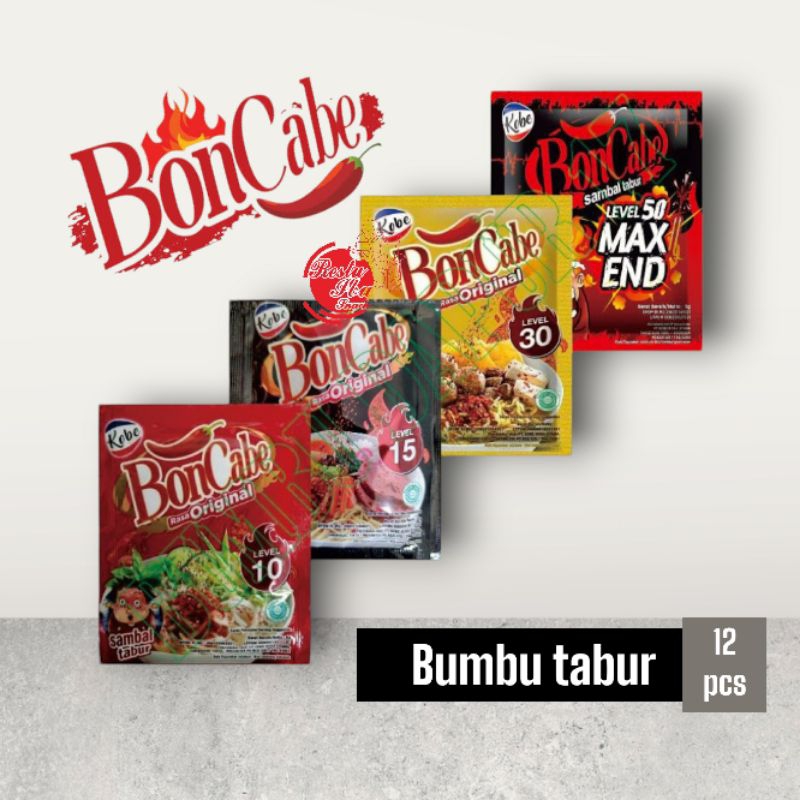 

Bon cabe 1 renteng isi 12 pcs