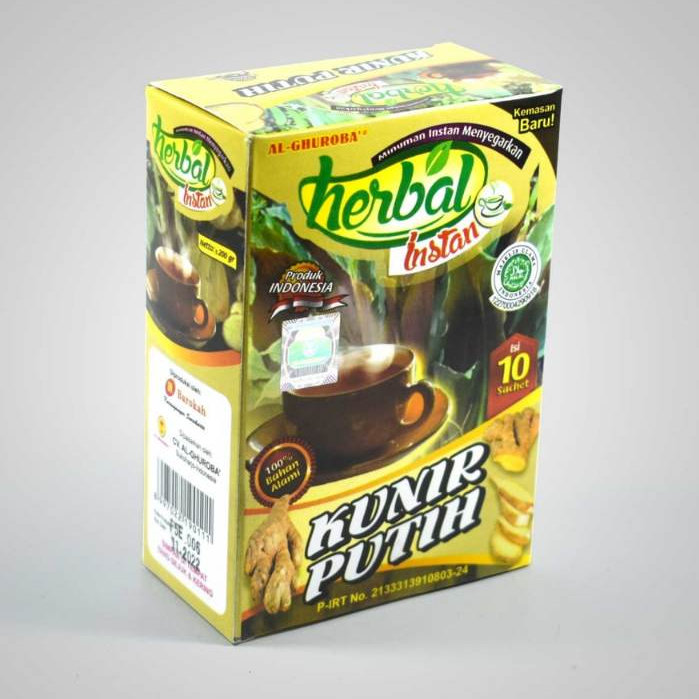 

Al-Ghuroba Kunir Putih Asli Instan Herbal Demam, Mag Mual, Asma, Nyeri Haid dan Sendi, Kanker, 200gr