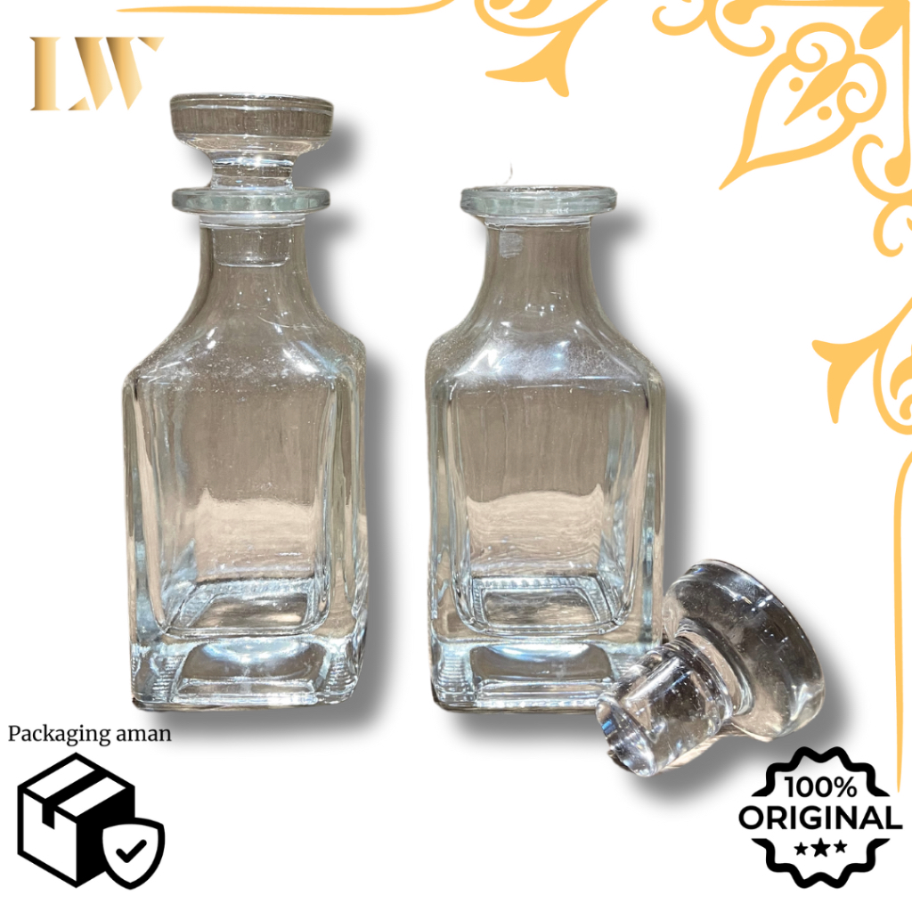 Botol Jin 150ml Kaca / Botol Display 150ml Kaca