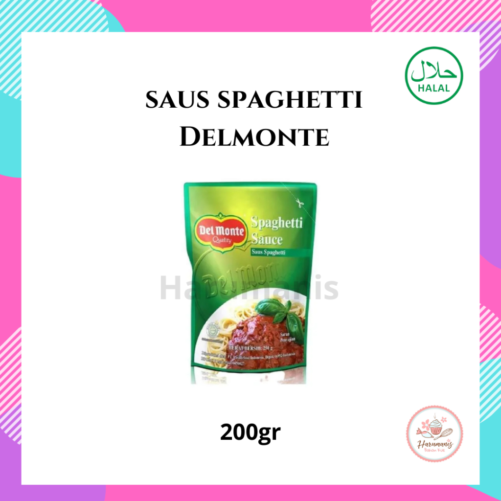 

Delmonte Saus Spaghetti Pouch 250gr