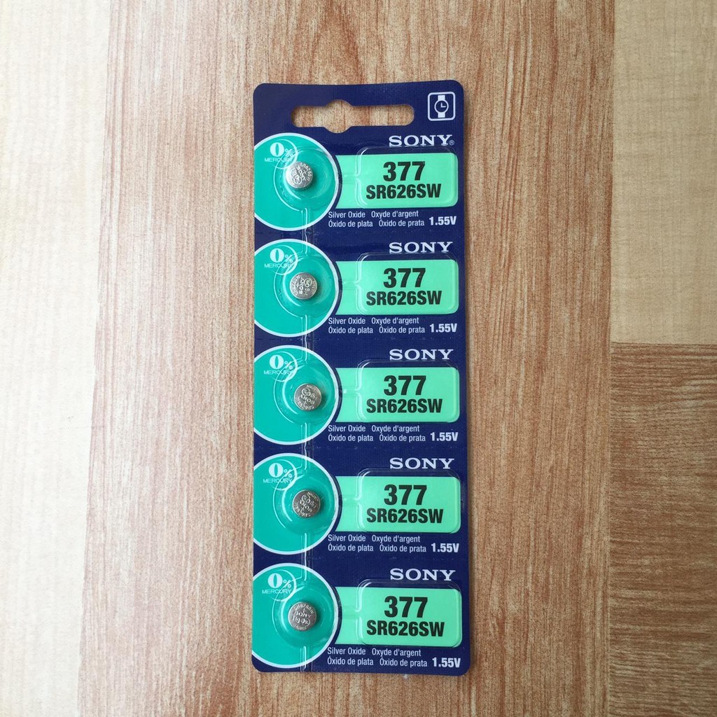 BATRE JAM TANGAN  ORIGINAL BATERAI SONY SR626SW 377 / SR 626 SW