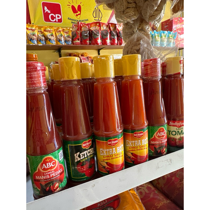 

saus botol 135ml berbagai merk