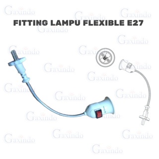 FITTING LAMPU FLEXIBLE E27 F1997 STEKER COLOKAN FITTING LAMPU