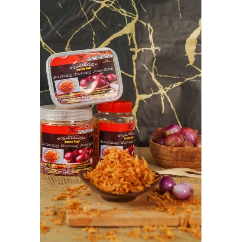 

Bawang goreng premium botol 500ml