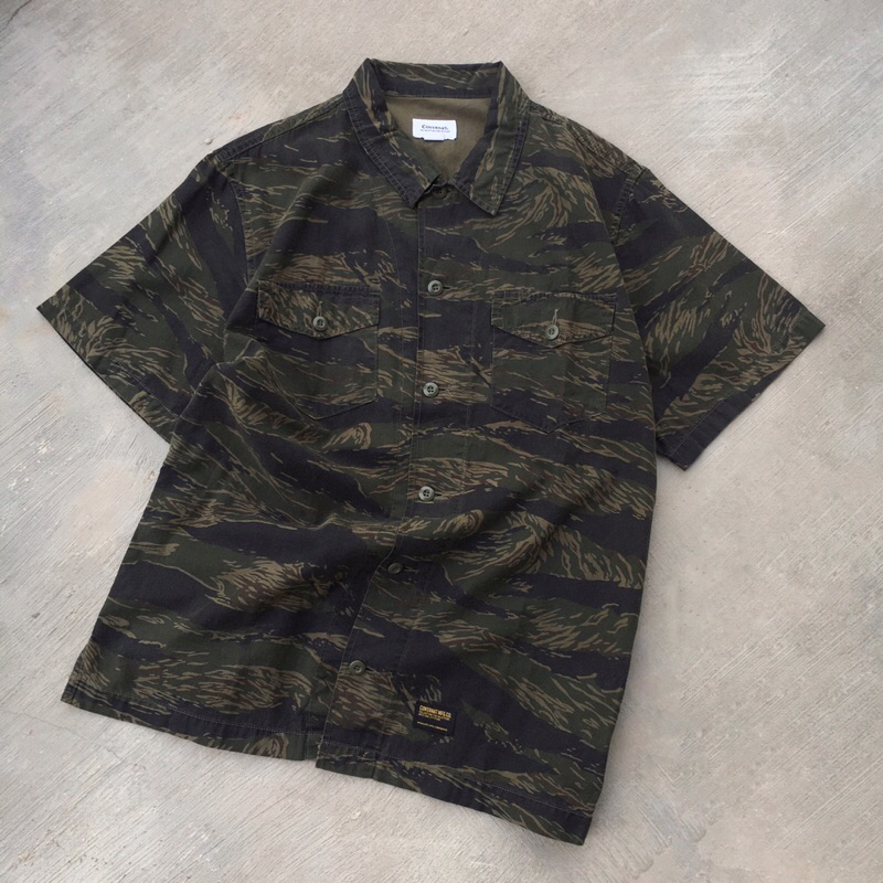 Kemeja covernat tiger stripe