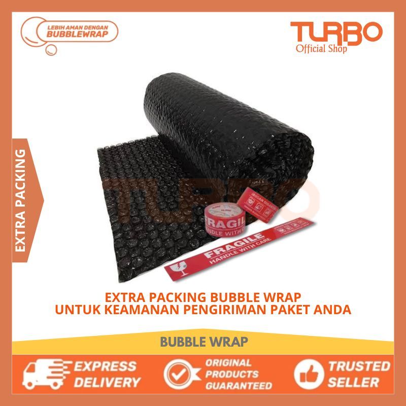 

BUBBLE WRAP EXTRA UNTUK KEAMANAN PACKING PRODUK ANDA