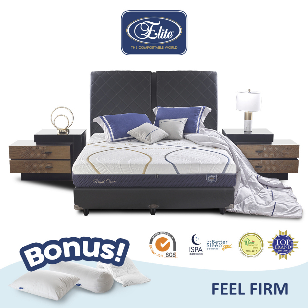 Springbed Elite Royal Crown / Kasur Elite Royal Crown - Elite Springbed