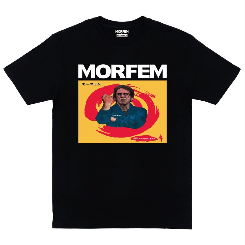 T-shirt Morfem - Anabas Testudineus / T-shirt Band Hardcore / T-shirt Hitam/ T-shirt Band Morfem