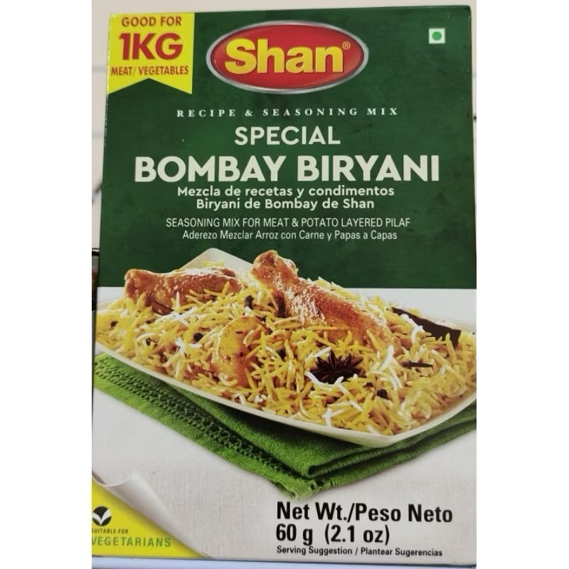 

SHAN bombay biryani BPOM exp 2025