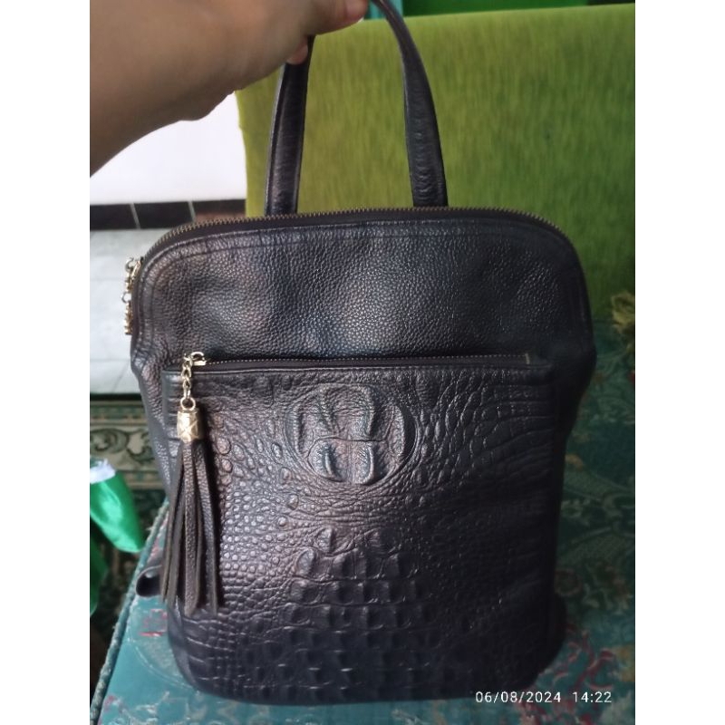 Ransel kulit Asli No Brand