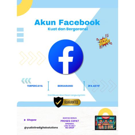 Akun fb polos & Tua kuat Bergaransi