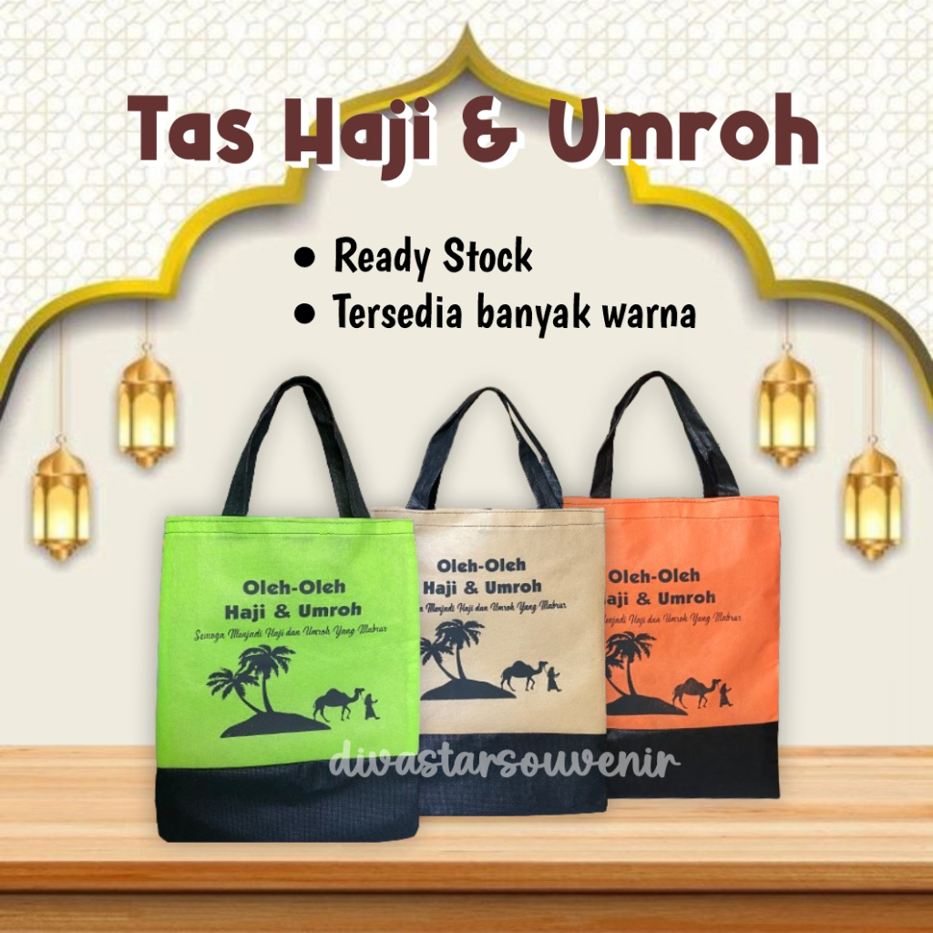 

Ready Stock/Tas Haji/Tas Umroh/Tas Bingkisan Haji dan Umroh/Tas Souvenir Haji dan Umroh/Kualitas Tebal/Langsung Kirim