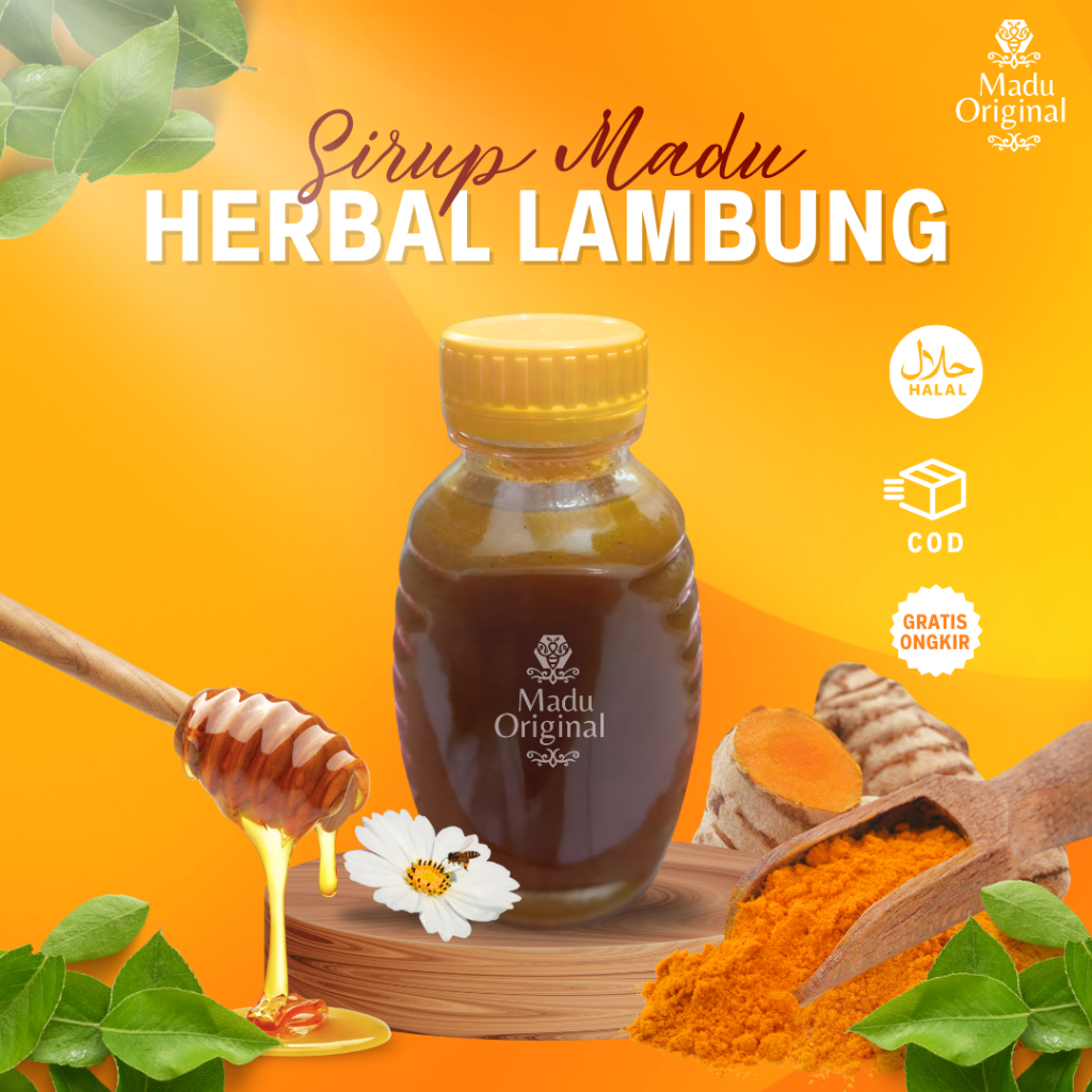 

maklon sirup madu herbal lambung madu maag