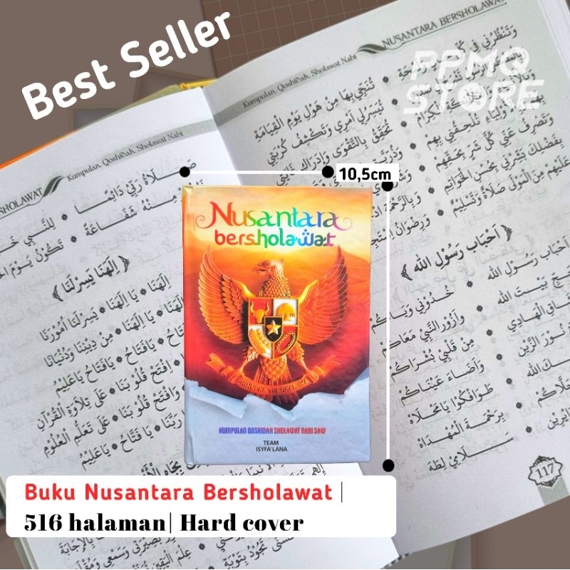 

NUSANTARA BERSHOLAWAT | Buku Kumpulan Qoshidah Sholawat Nabi Muhammad Saw | Terbaru Original
