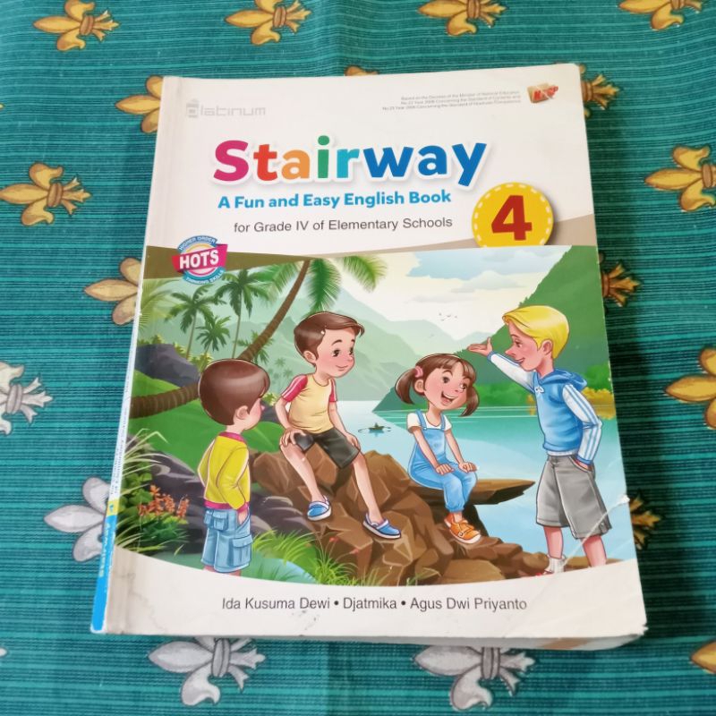 STAIRWAY A FUN AND EASY ENGLISH BOOK KELAS 4 SD KTSP