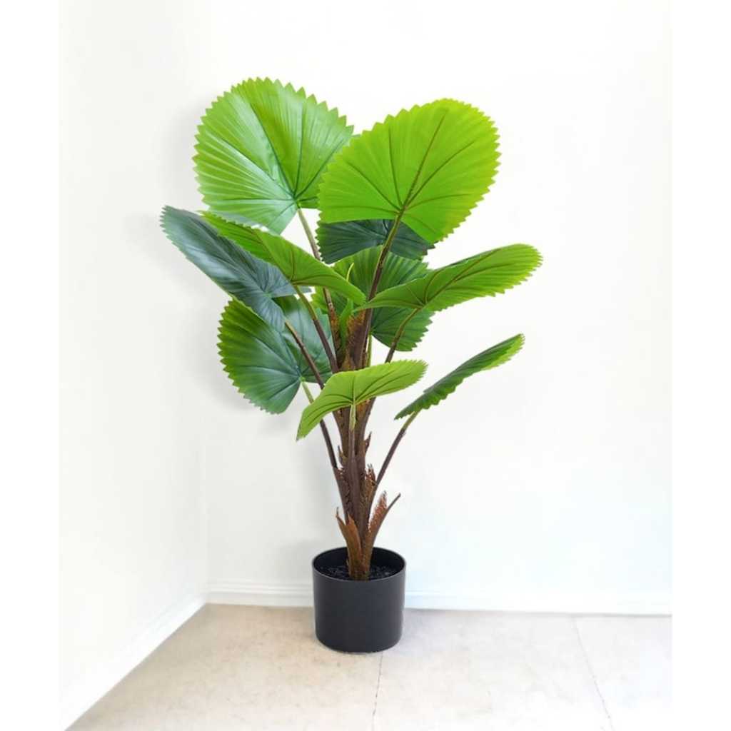INFORMA ARTIFICIAL CIRCULAR FAN PALM 60X45X90CM//TANAMAN HIAS//TANAMAN HIAS INFORMA