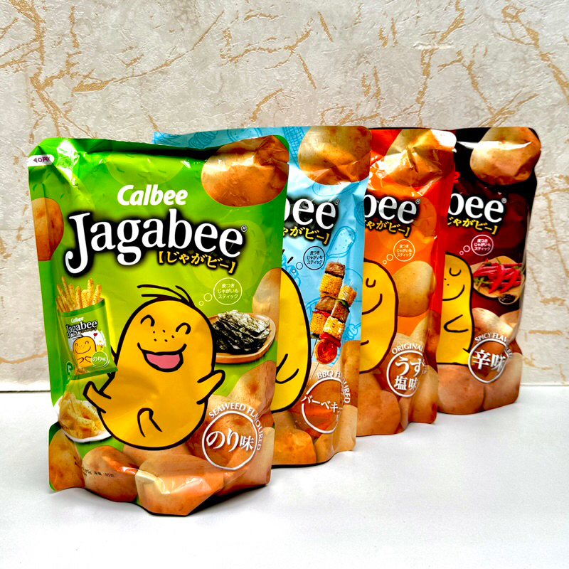 

Calbee Jagabee Potato Stick Kentang Satuan Snack Import jepang