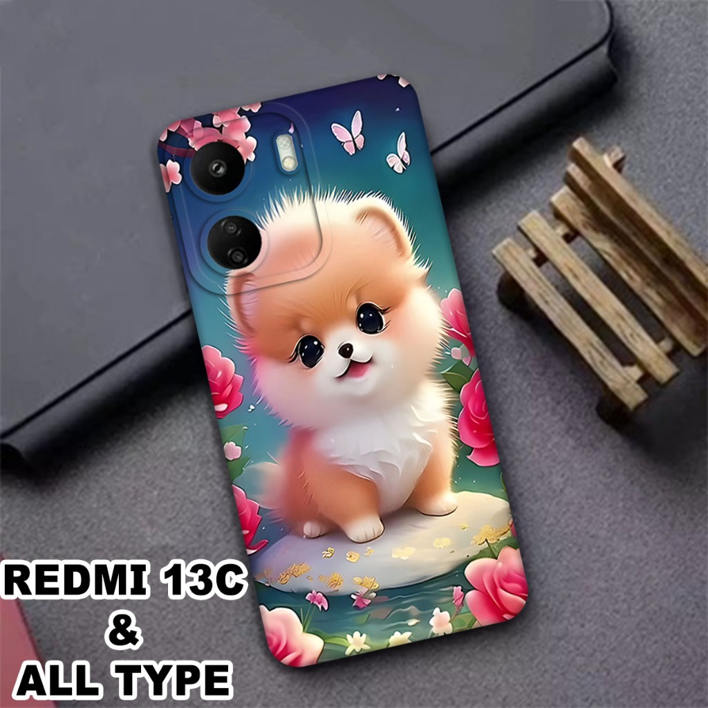 (GC26) Softcase karet Hp REDMI 13C | Case Lucu | Case REDMI 13C Silikon Tpu Pro Camera | Kesing REDM
