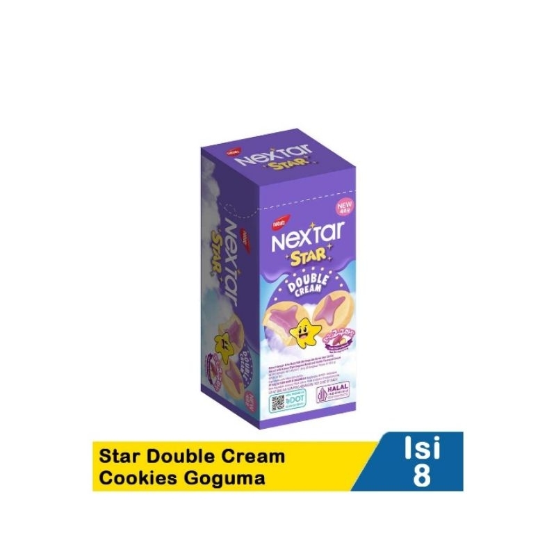 

Nextar Star Double Cream Cookies Goguma8X10.5G